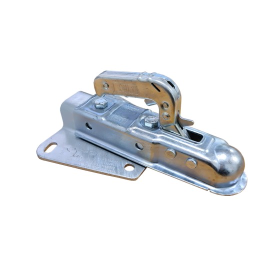 ALKO AK7V coupling with Delta mounting plate Trailerstuff Trailer